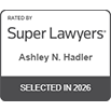 Rated by Super Lawyers | Ashley N. Hadler | Selected in 2026